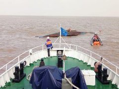 江蘇鹽城漁船相撞事故--2人遇難，1人失蹤