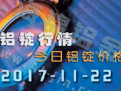鋁錠行情：今日鋁錠價(jià)格——長江鋁錠價(jià)格1122